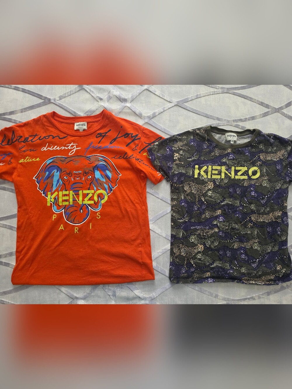 Boy's Kenzo T shirts, lot of 2, Sz 10